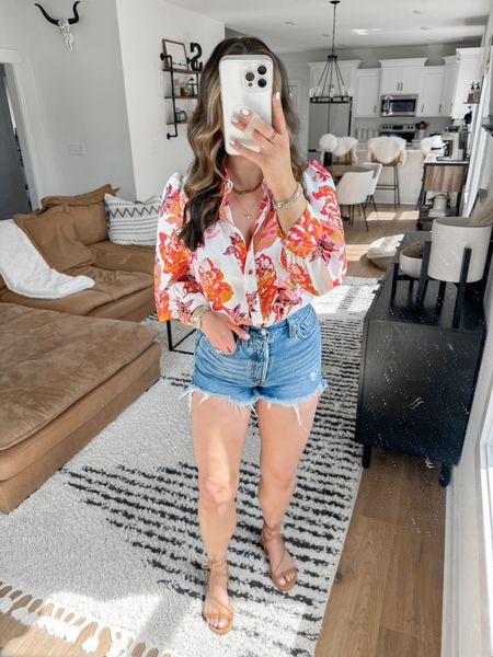 Blouse — small
Shorts — 27

elevated casual outfit | casual outfits | outfit ideas | affordable fashion | elevated casual outfits for women | spring outfits | spring fashion | brunch outfits for women | strappy sandals outfit | floral blouse outfit for women | Levi’s denim shorts outfit | summer outfit 



#LTKShoeCrush #LTKFindsUnder100 #LTKFindsUnder50