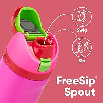 Owala Kids FreeSip Insulated Stainless Steel Water Bottle with Straw for Sports, Travel, and Scho... | Amazon (US)