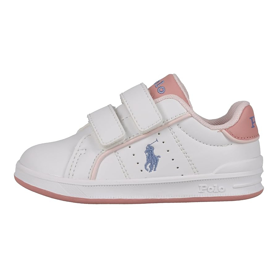POLO RALPH LAUREN Girl's Heritage Court III (Little Kid) | Amazon (US)