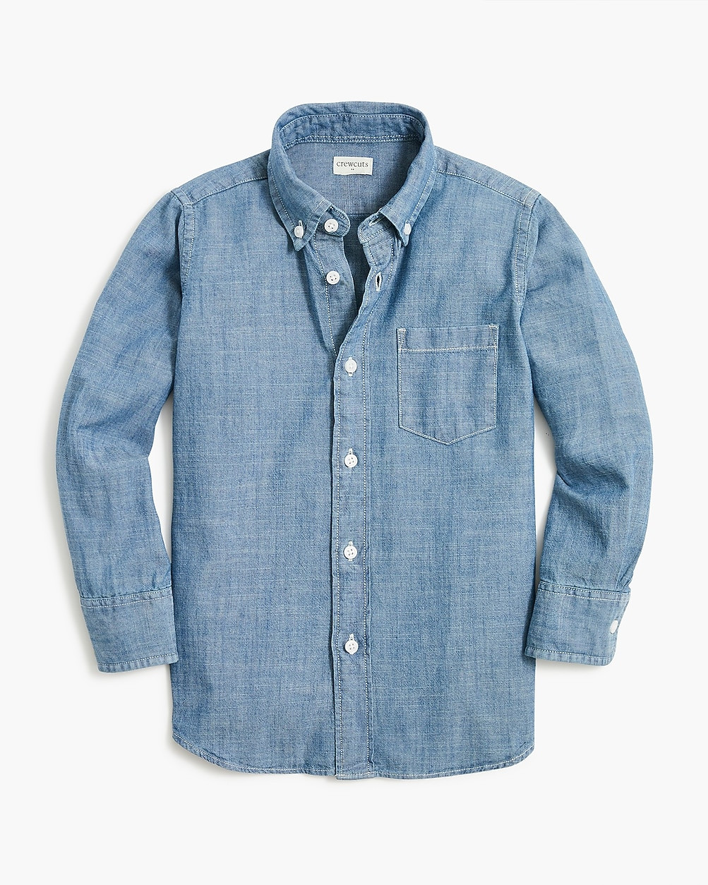 Boys' long-sleeve chambray shirt | J.Crew Factory