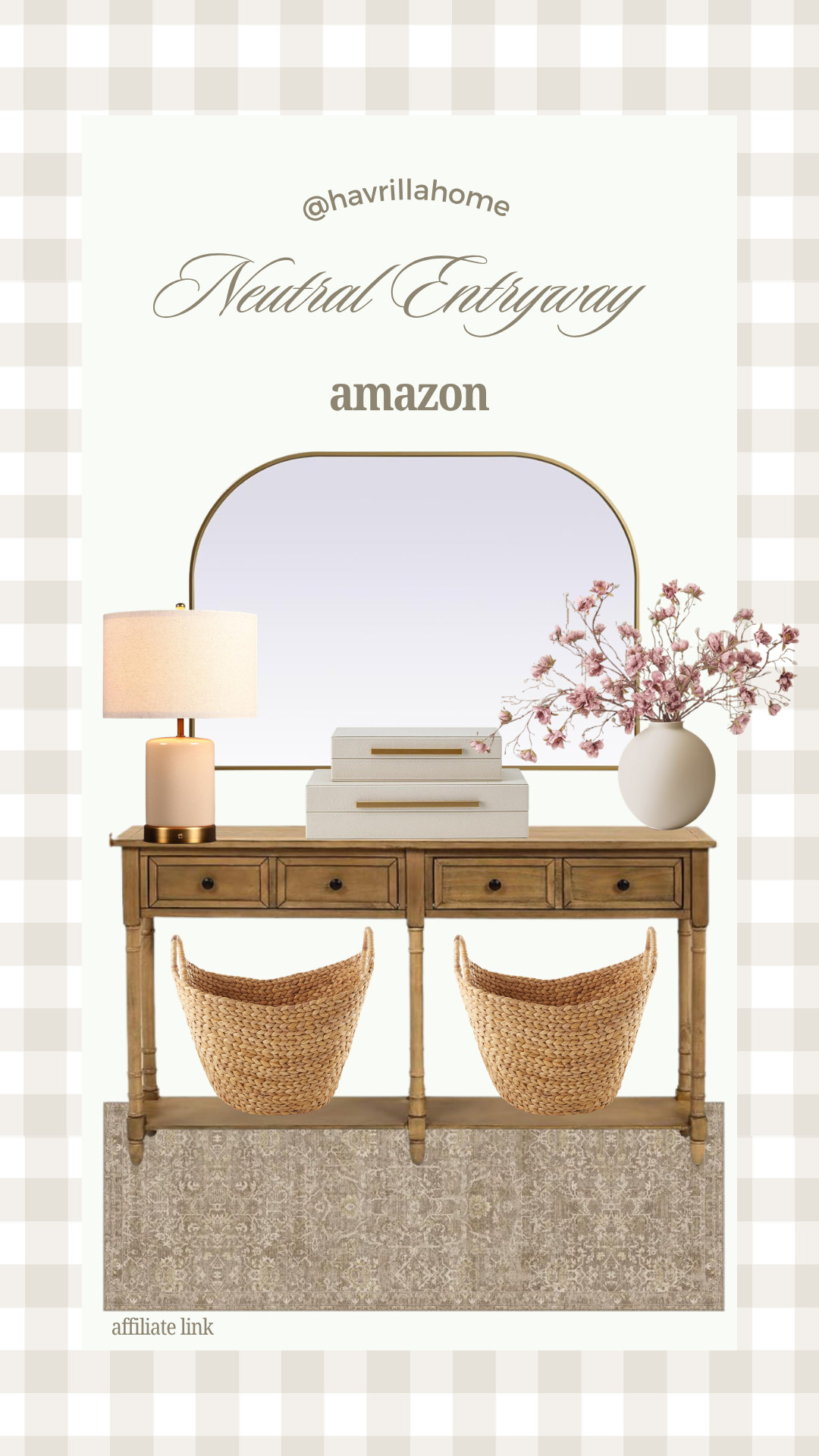 Neutral entryway decor, amazon entryway table, console table styling, entryway mirror decor, neutral home styling, entryway basket storage, modern entryway ideas, organic modern entryway, hallway styling ideas, neutral rug entryway, minimalist entryway decor, warm neutral home, amazon home entryway 

 

#LTKHome