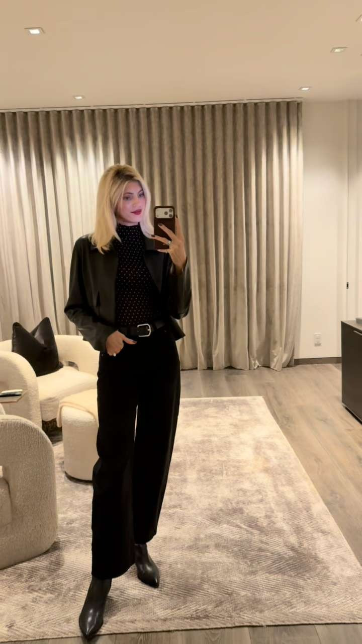 Easy outfit of the night! 🖤 

 #LTKStyleTip #LTKShoeCrush