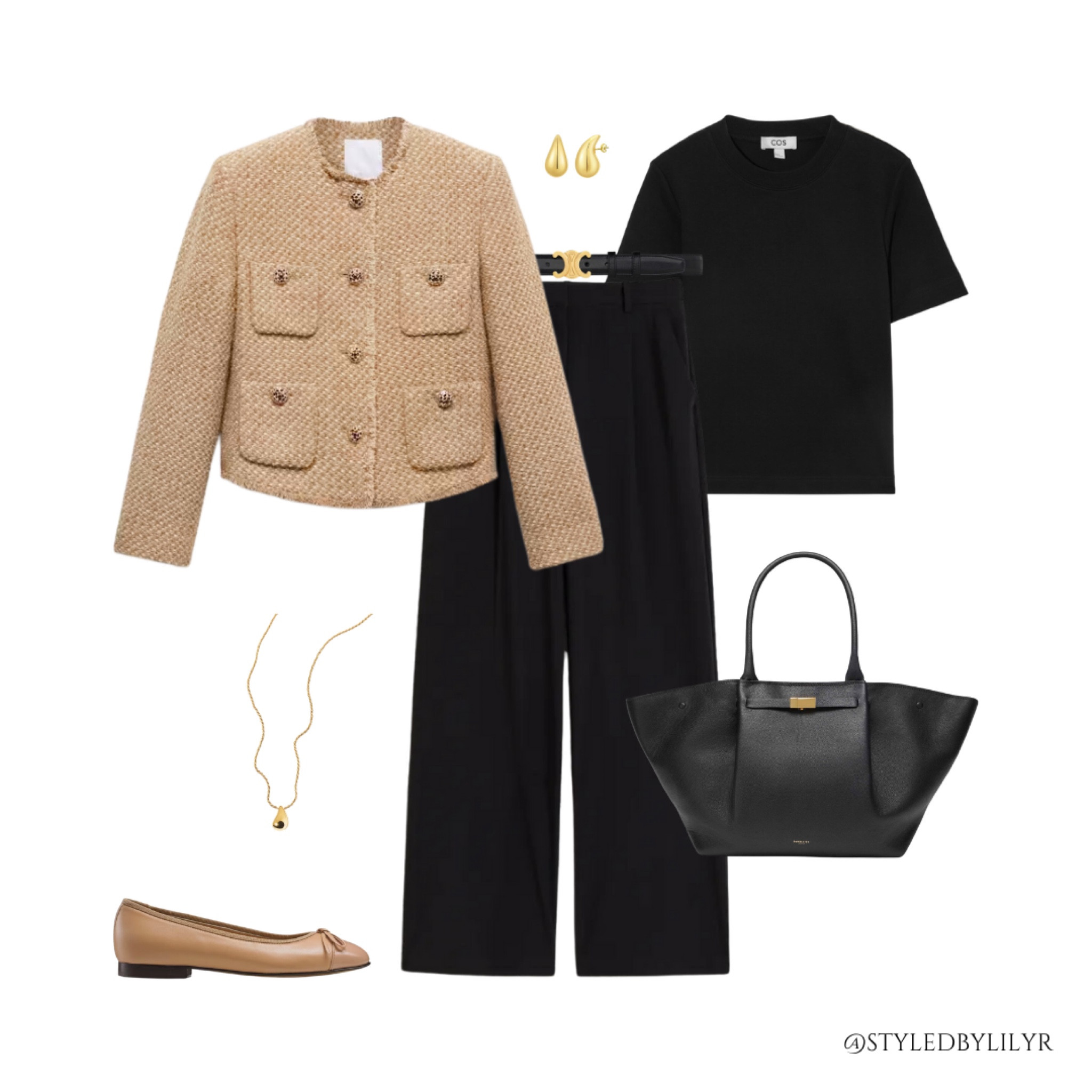 classy, chic work outfit ☕️

#LTKstyletip #LTKworkwear #LTKmidsize