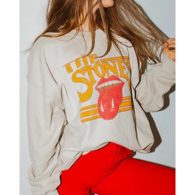 Rolling Stones Stoned Sweatshirt | Ascot + Hart