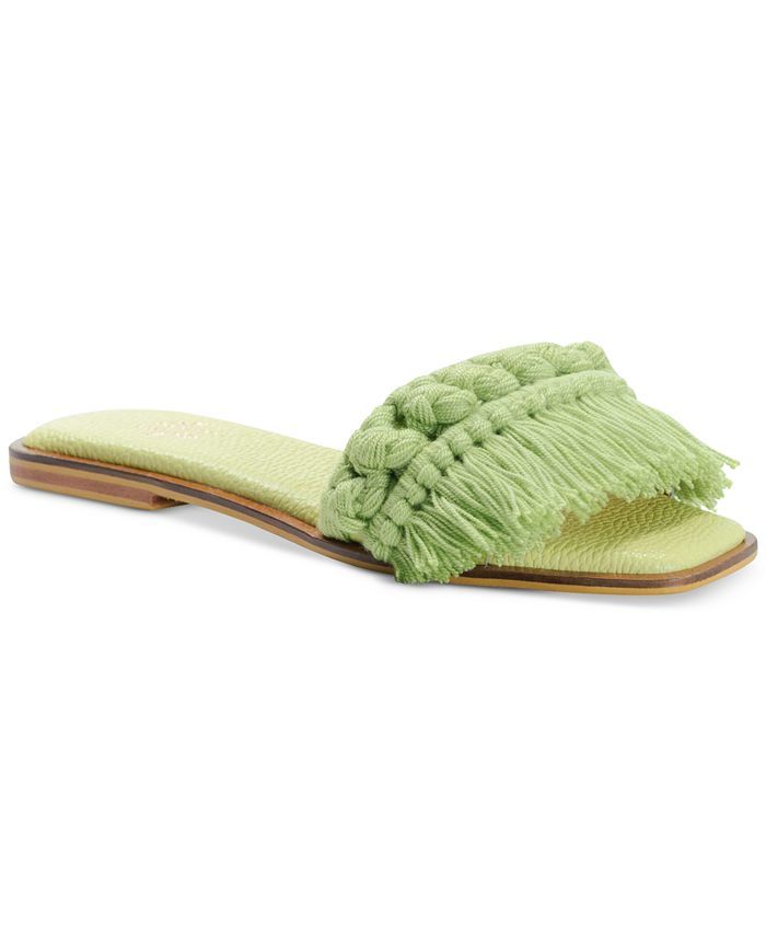 Women's Candy Fringe Flat Sandals | Macys (US)