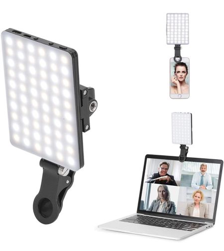 This clip on selfie light is so convenient and compact. It fits on the laptop and all types of phones. It has 3 light mode settings and it’s also perfect for applying makeup. My favorite part is that it’s small and fits in my purse! I highly recommend!

#LTKstyletip #LTKunder50 #LTKsalealert