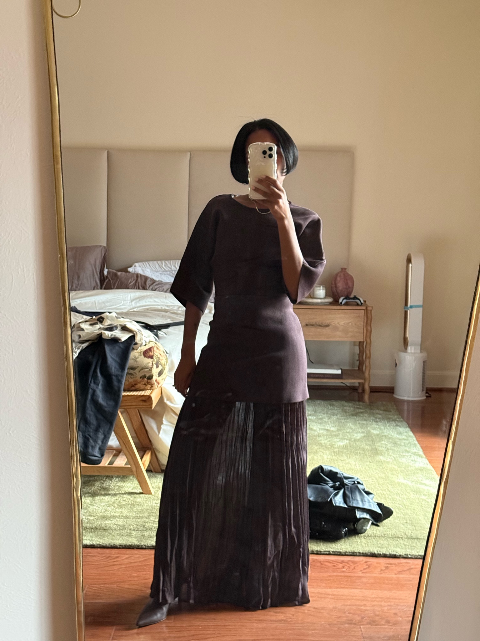 Pleated combination dress

#LTKStyleTip