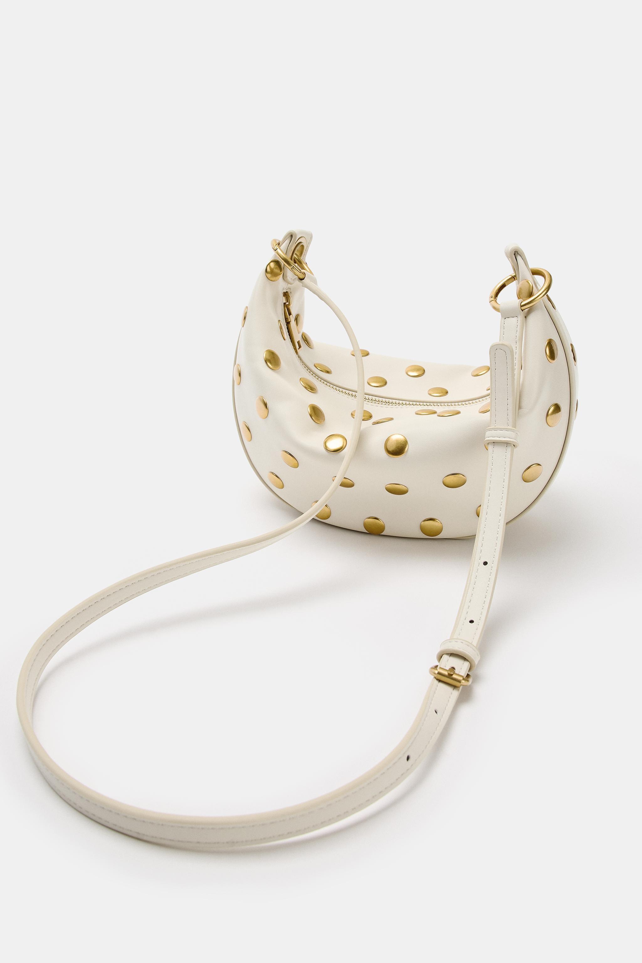 STUDDED SHOULDER BAG | Zara US