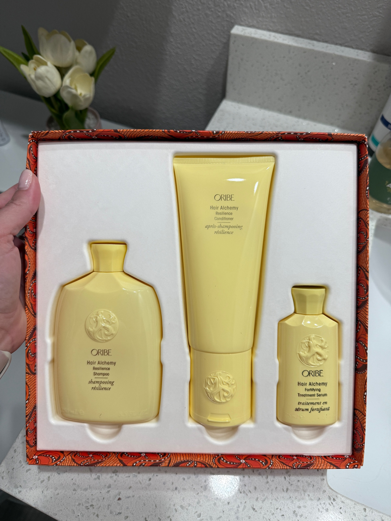 Oribe
Hair Alchemy Strengthening Collection Set. Shampoo. Conditioner  

#LTKGiftGuide #LTKBeauty #LTKHoliday