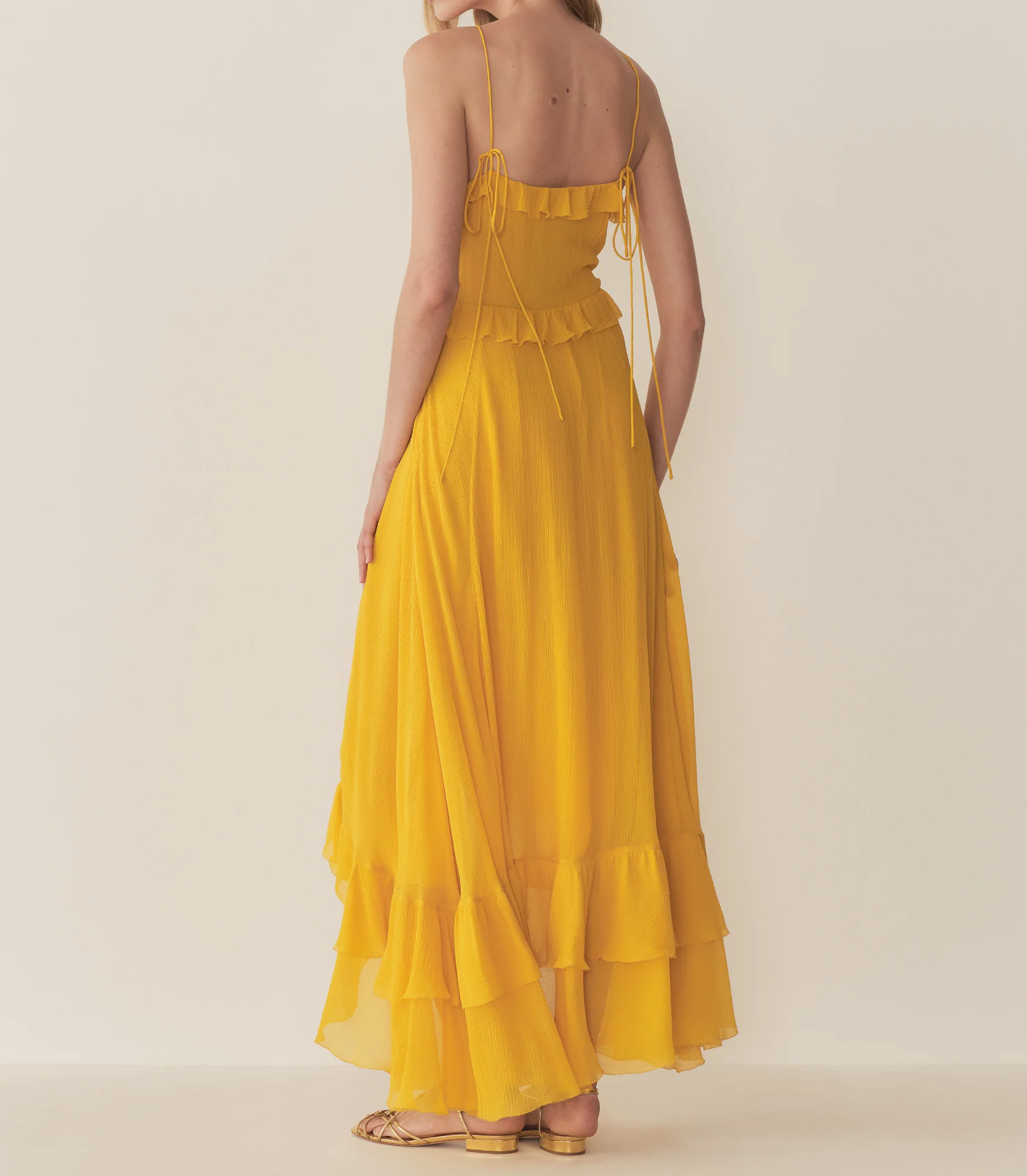 Evelina Dress - Golden Acacia | DÔEN | DOEN