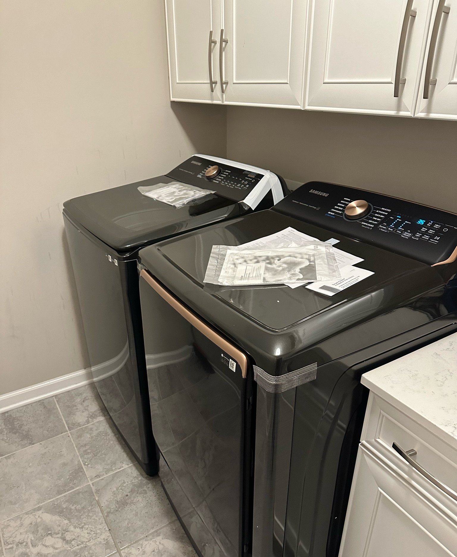 Our washer decided to quite on us, then sprayed what smelled like sewage water EVERYWHERE. All over me. So we switched to a top loader & this MASSIVE dryer to fit the mountains of laundry we produce a day!

#LTKGiftGuide #LTKfamily #LTKhome