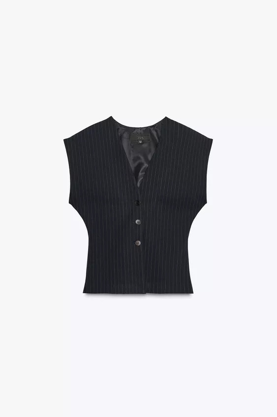 PINSTRIPE VEST | Zara US