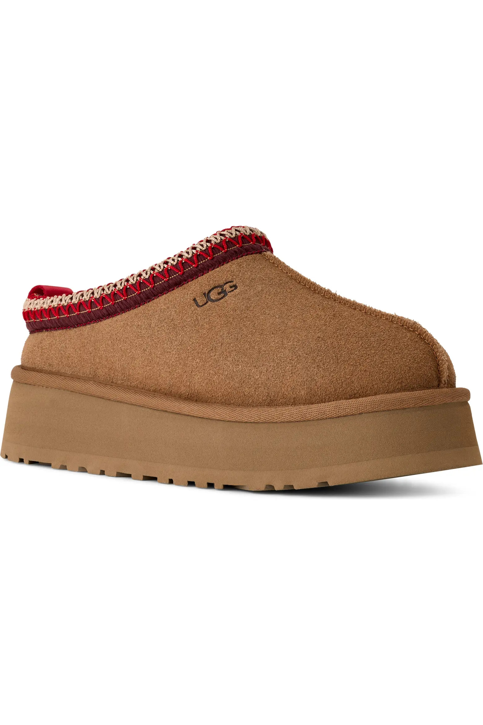 UGG® Tazz II Genuine Shearling Lined Platform Slipper (Women) | Nordstrom | Nordstrom