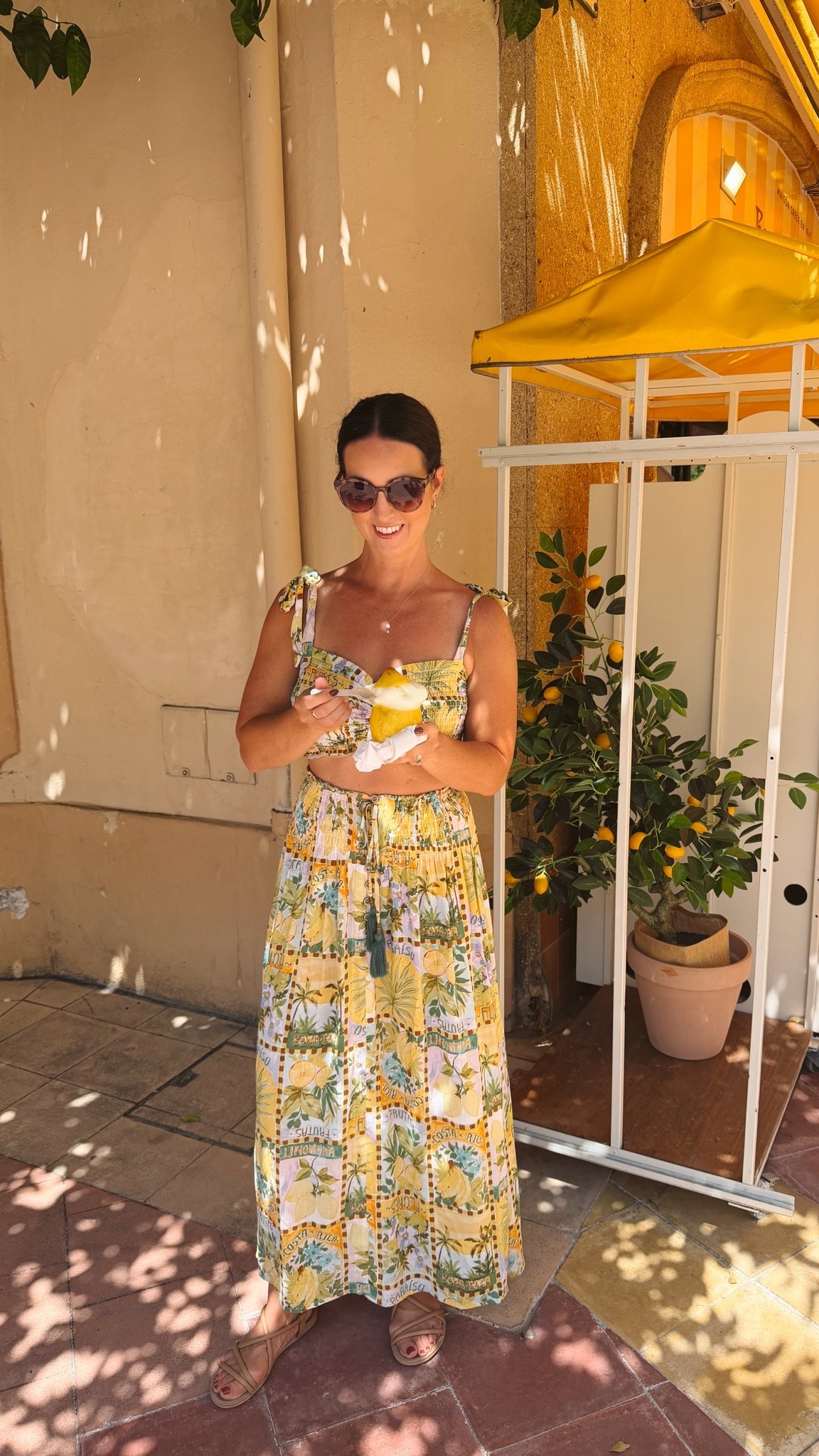 Cutest tropical and lemon print two piece dress from @Red Dress ! Two summers wearing this on vacay and love it so much!

#LTKTravel #LTKSeasonal #LTKootd