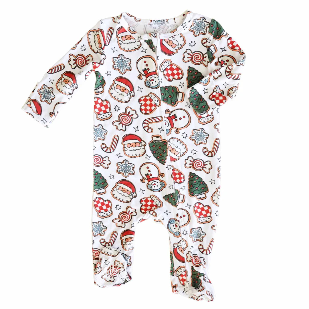 Christmas Zipper Footies* | Caden Lane