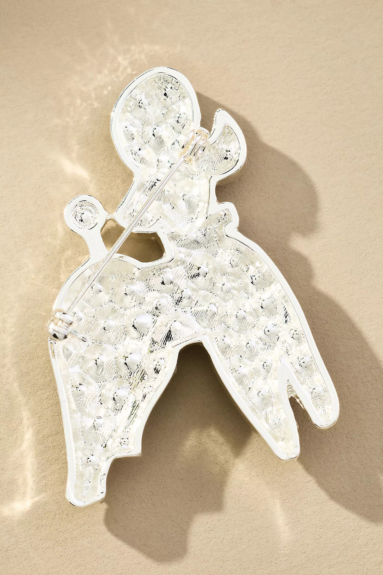 Crystal Poodle Brooch | Anthropologie (US)
