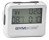 Gymboss Interval Timer and Stopwatch - White/Gray Gloss | Amazon (US)