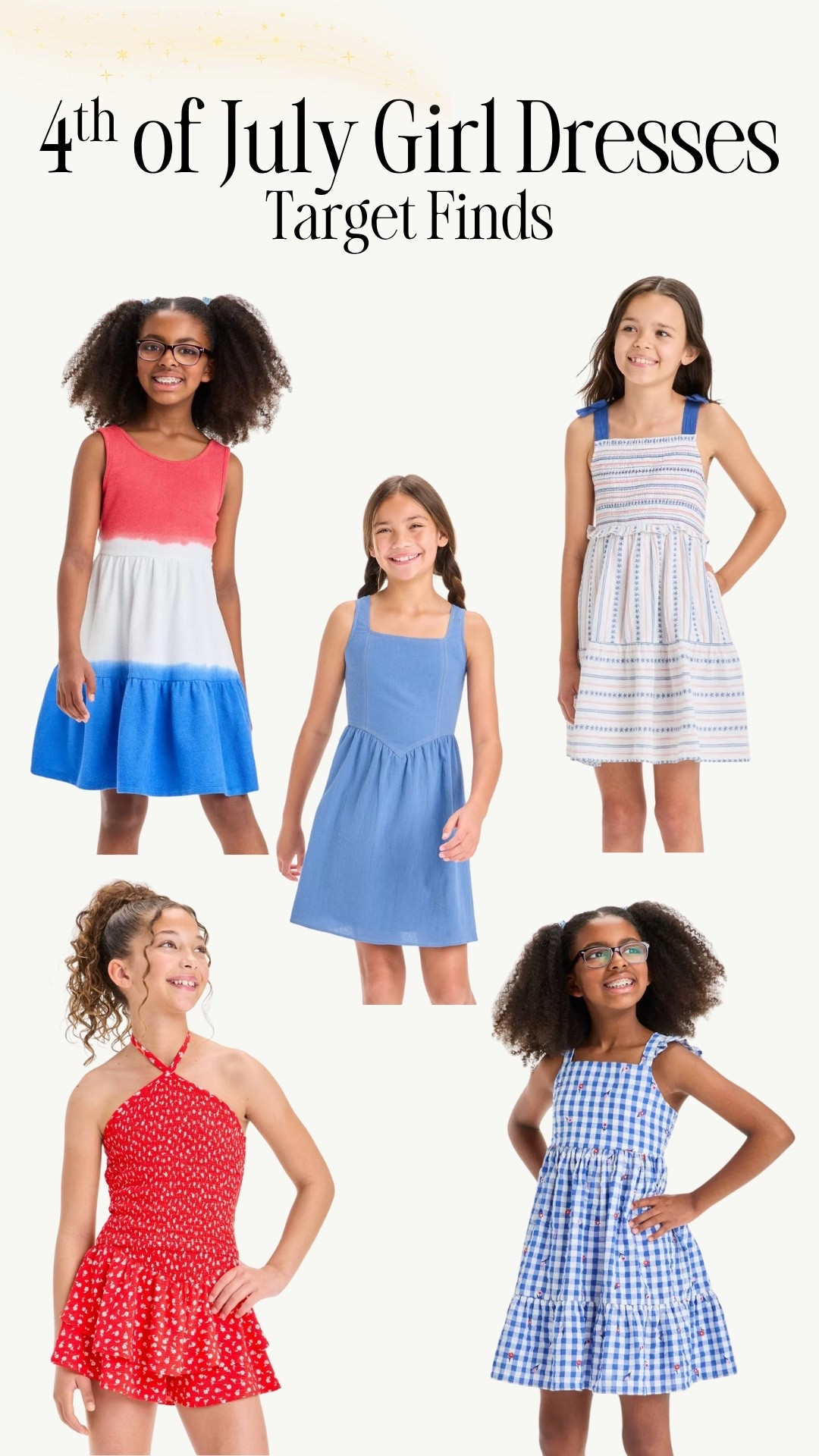 4th of July girl dresses from Target🇺🇸 #LTKKids #LTKpatriotic 

#LTKSummerEdit
