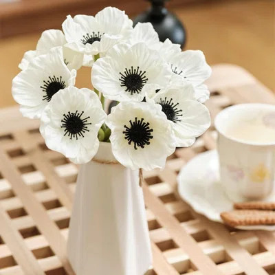 10Pcs Artificial Poppy Flowers, Perfect For Wedding Bouquets & Floral Arrangements, And Outdoor Garden Wedding Decorations | Wayfair North America