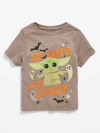 Star Wars: The Mandalorian™ Grogu "So Cute It's Scary" Unisex T-Shirt for Toddler | Old Navy (US)