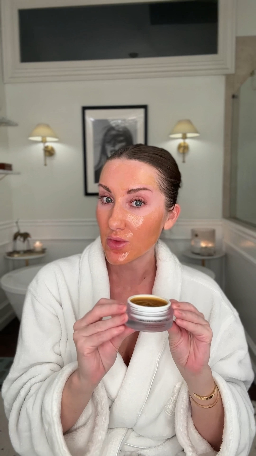 #CRPartner 🍯 Sharing my nighttime glow reset routine with you all… Save 25% now during the 12 Year Anniversary Sale at @colleenrothschild (30% off $200 or more!) Grab the new Honey mask…. Sooooo good 

#LTKSaleAlert #LTKBeauty #LTKselfcare
