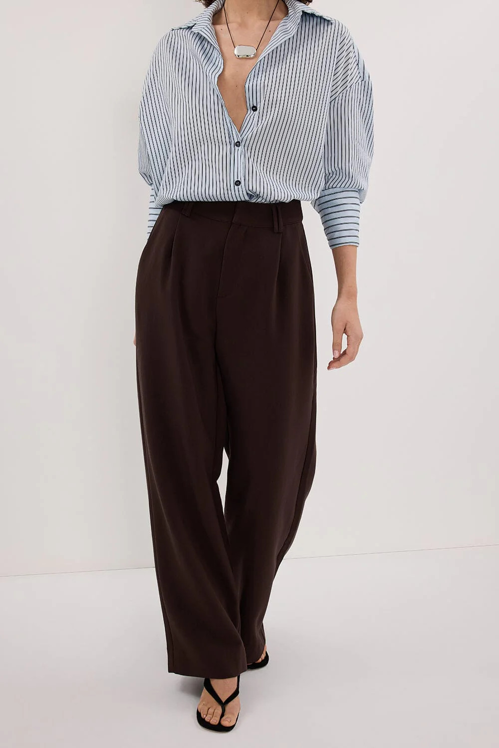 ELLE DARK CHOCOLATE PANT | DISSH