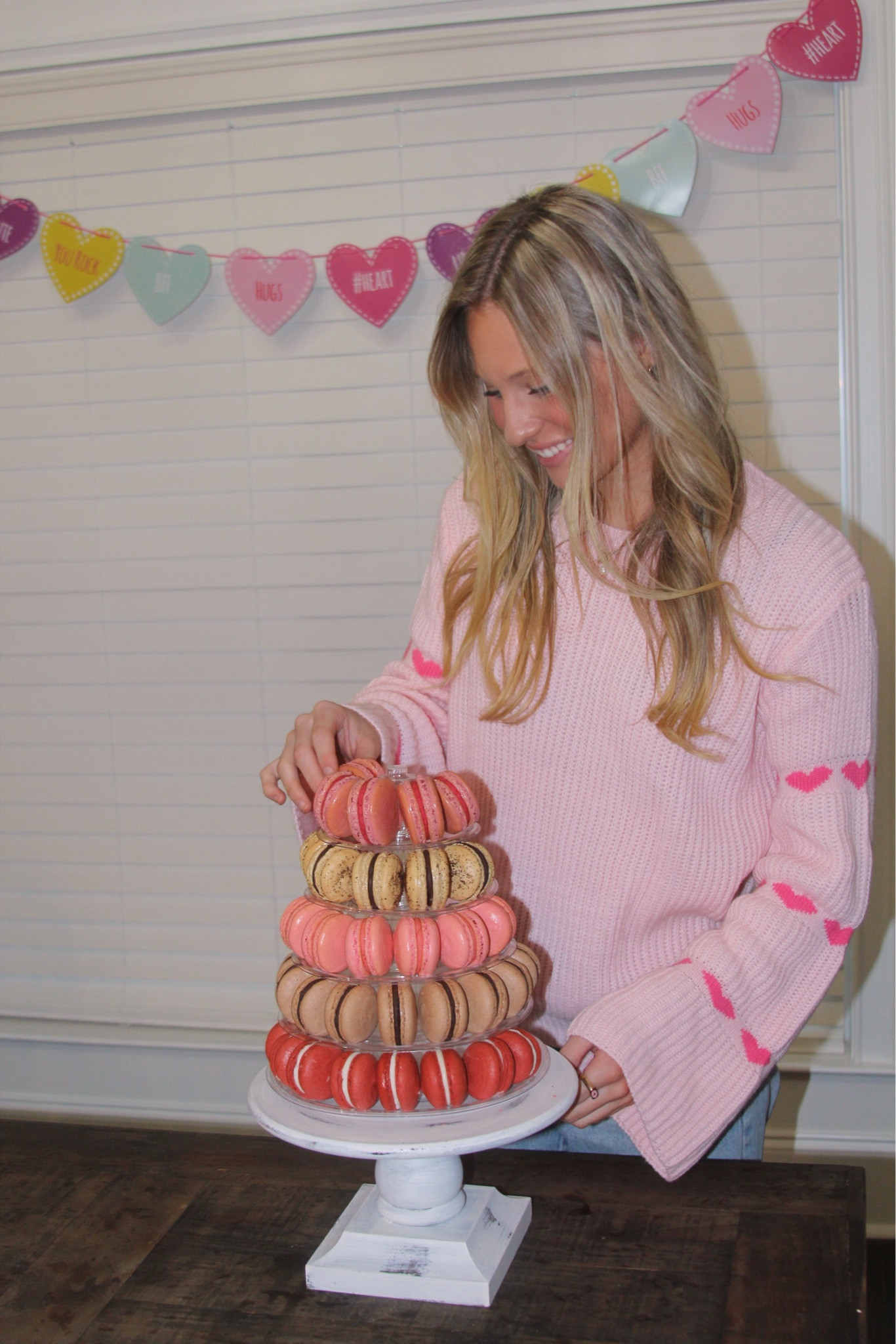 the most perfect pink heart sweater🩷

#LTKSeasonal #LTKstyletip #LTKfindsunder50