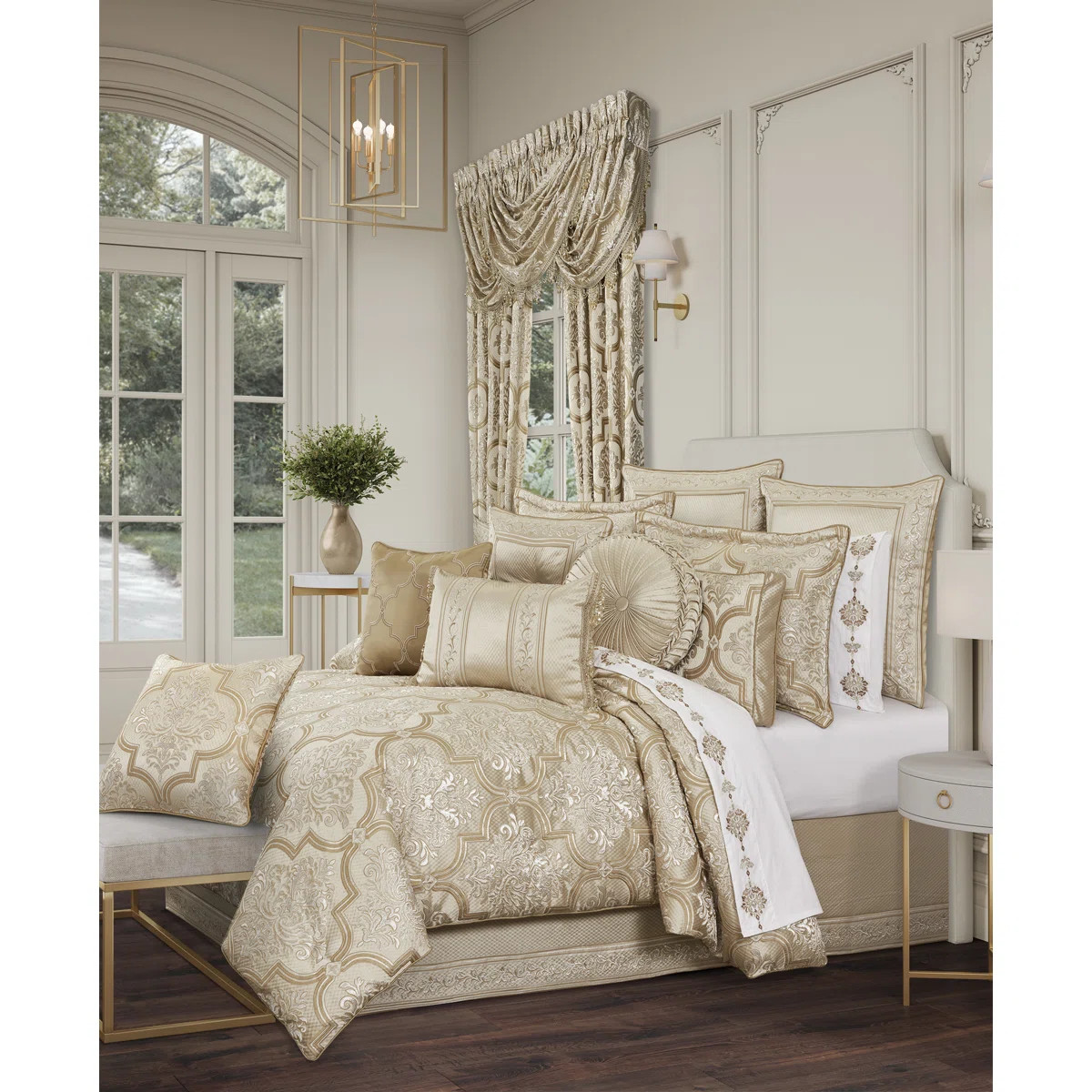 Sezanne King 4Pc. Comforter Set | Wayfair North America
