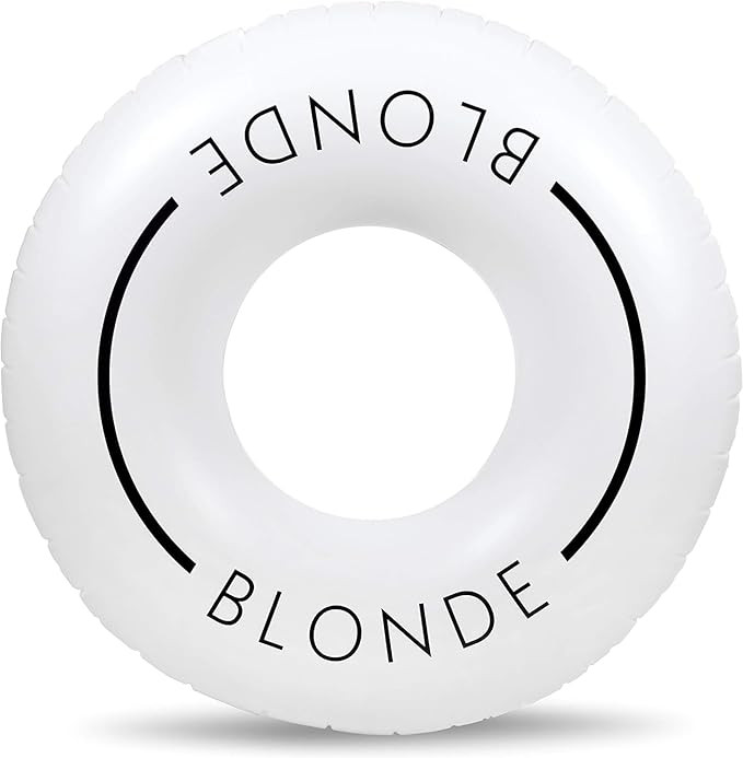 Loteli Swim Ring Float - Minimal Aesthetic Inflatable Swim Ring | Classic Prop for Party, Photo S... | Amazon (US)