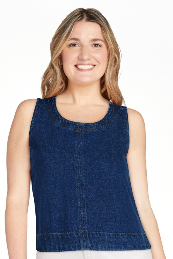 Free Assembly Women's Sleeveless Cropped Top, Sizes XS-XXL | Walmart (US)
