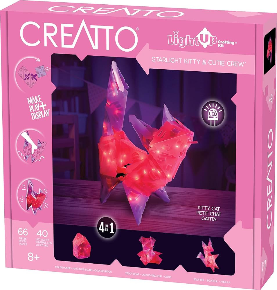 Thames & Kosmos Starlight Kitty & Cutie Crew Light-Up, Medi | Amazon (US)
