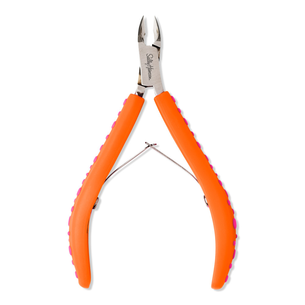 Sally Hansen Salon Effects Nip 'em Neat Cuticle Nippers with Comfort Grip - Orange | Ulta