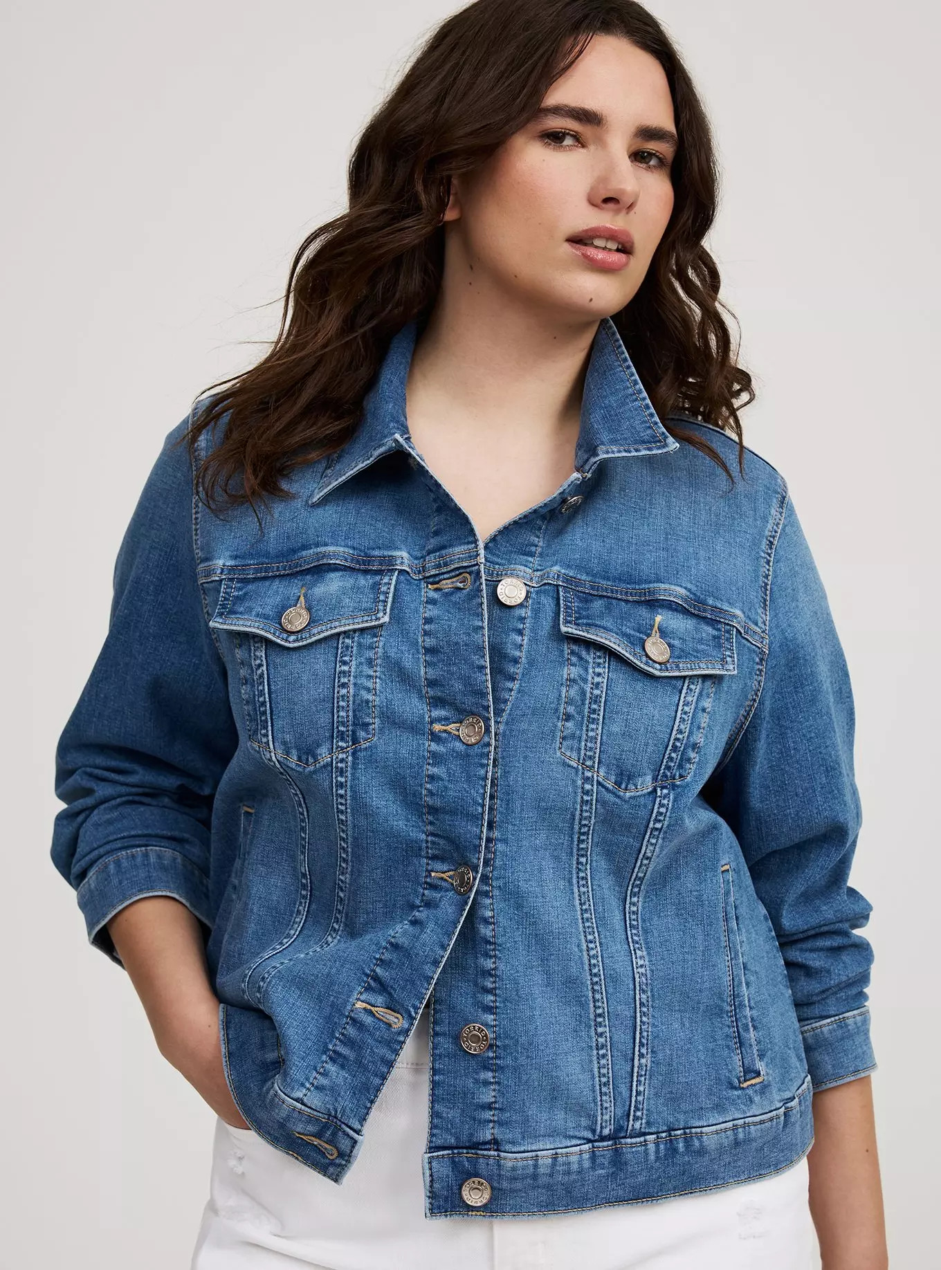 Modern Denim Trucker | Torrid (US & Canada)