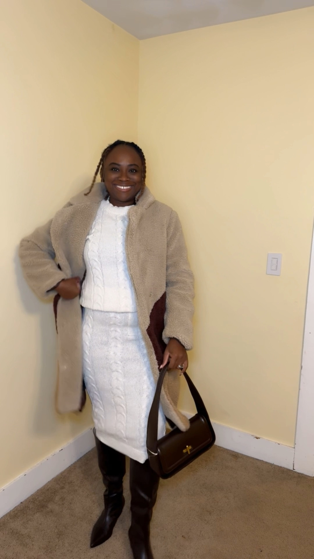 Jacket and boots from JustFab
Bag from Marshall’s 

#LTKootd #LTKSeasonal #LTKgrwm