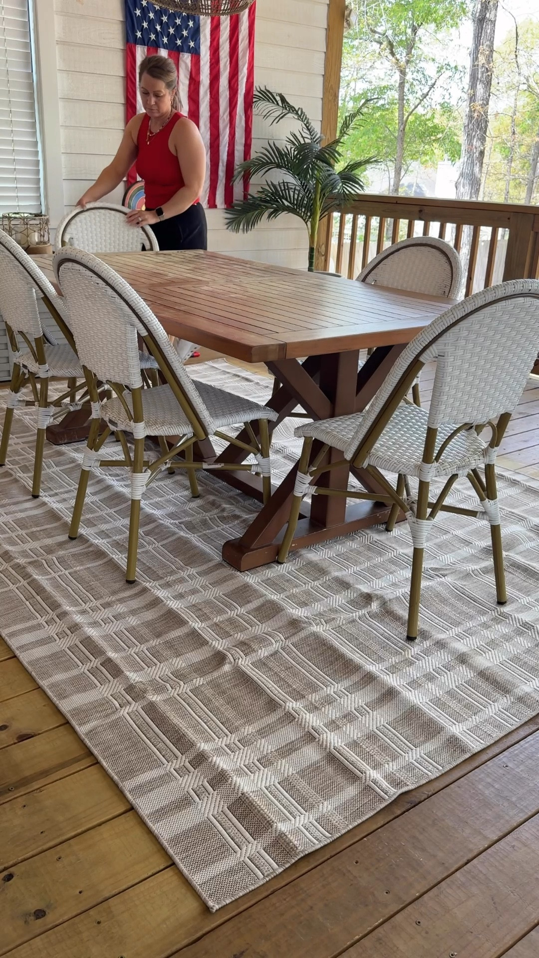 Outdoor rug refresh 

I gave my outdoor dining area a little refresh - just waiting on the wrinkles to settle 😉. I love the classic plaid
Pattern and neutral colors that will coordinate with any decor! I have the BLAKE in the 7x10 size. It is stain and fade resistant, easy to clean and kid and pet friendly

#LTKmomlife #LTKHome #LTKSeasonal


#LTKSeasonal #LTKmomlife #LTKHome