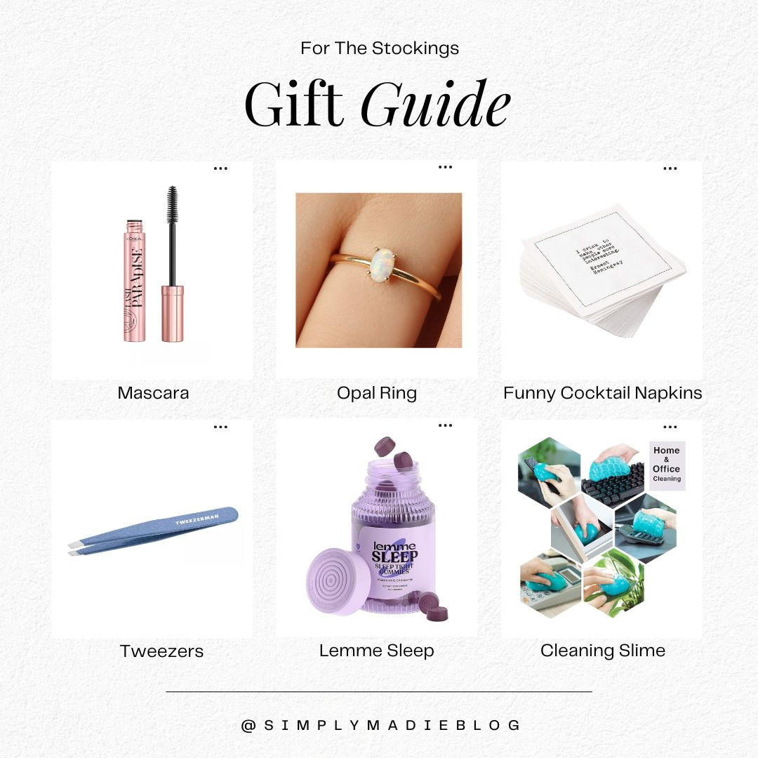 For the Stocking 

#LTKHoliday #LTKCyberWeek #LTKGiftGuide