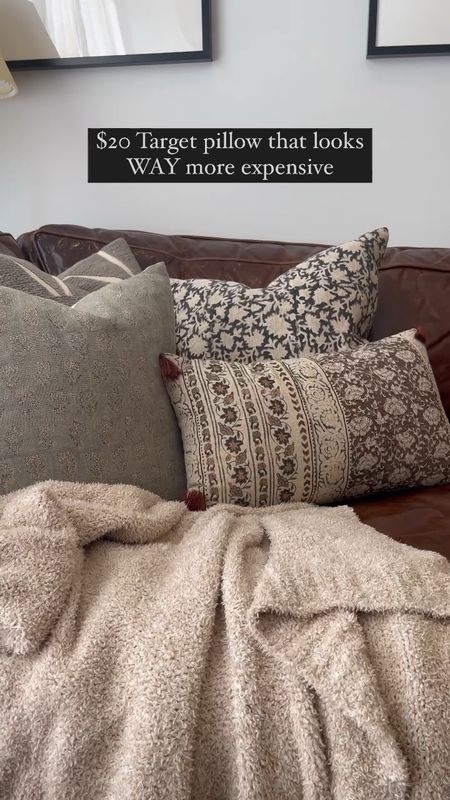 🚨Back in stock!🚨This $20 Target Threshold Floral Lumber Pillow is back in stock and is SO GOOD for the price.  It reminds me of Amber Interiors or McGee and Co. style and goes well with modern traditional or transitional home decor. 

This throw pillow is printed, has corner tassels, and at just $20, is a total steal.

#targetfinds #targethome #target #home #decor #targetdecor #lookforless #mcgeeandco #studiomcgee #amberlewis #amberinteriors #livingroom #pillow #throwpillow #decor #livingroom.  Throw pillow. Printed pillow. Target pillow. Target finds. Target home. Target decor. Affordable throw pillows. Modern traditional pillow.  Transitional pillow. Pillow with tassels.  Amber Interiors pillow.  McGee and Co. Pillow.  

#LTKunder50 #LTKsalealert #LTKhome