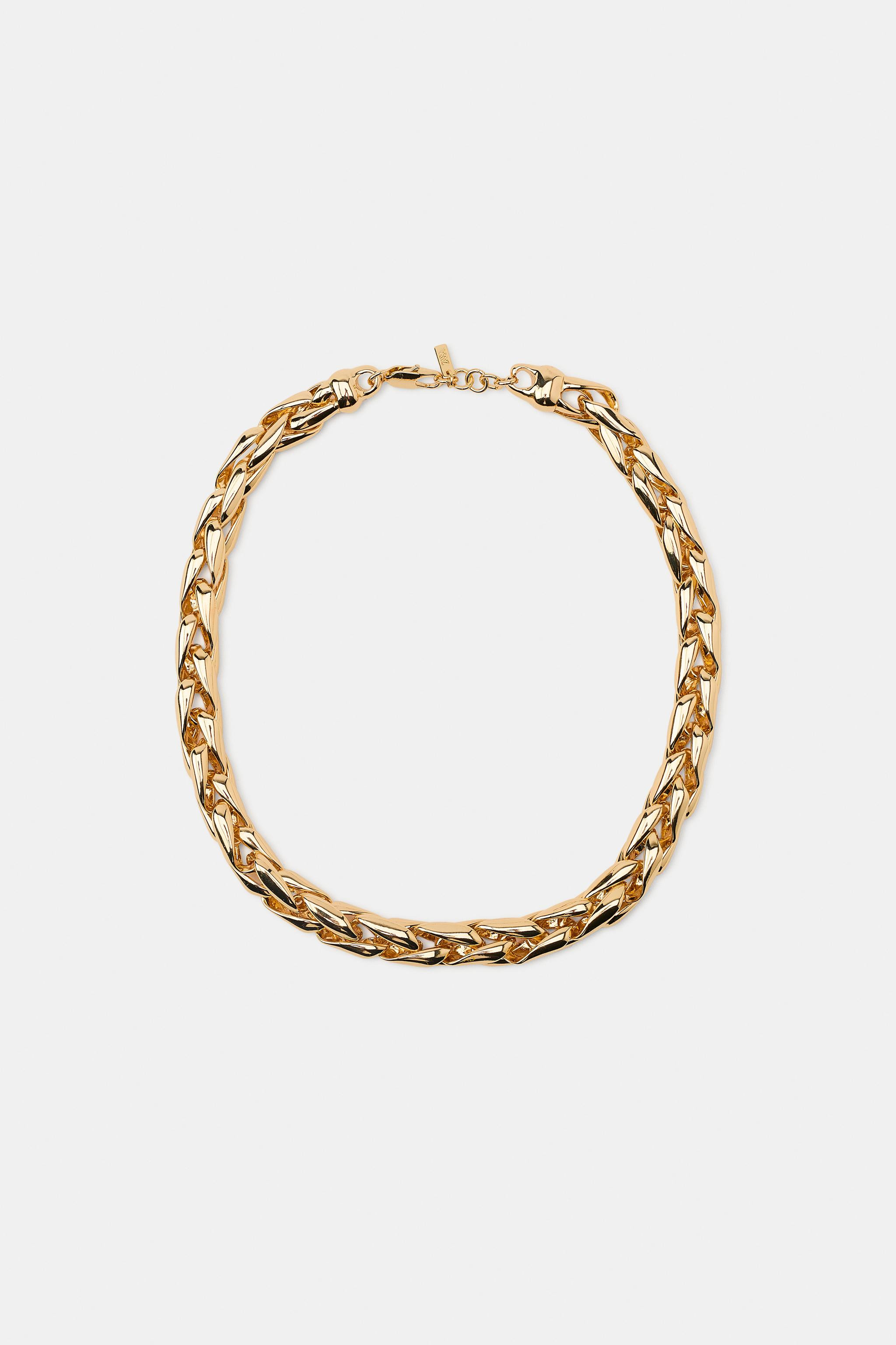 METAL CHAIN NECKLACE | Zara US