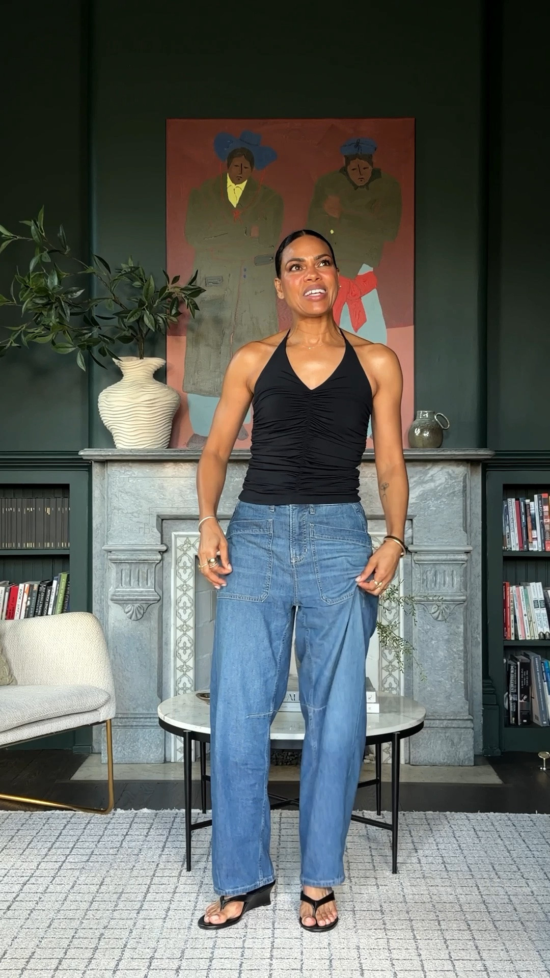 The PERFECT Lightweight denim for summer. It’s the Spanx Supersmooth Authentic 360 lightweight and it’s PERFECTION! I’m wearing small, my true size. Regular length. I’m 5’4”. These jeans feel like the most comfy tissue weight - soft with a tiny bit of stretch and just enough shape and structure. USE MY CODE ANNAGXSPANX for 15% off your first order and free shipping - only applies to regular price items

#LTKOver40 #LTKSeasonal