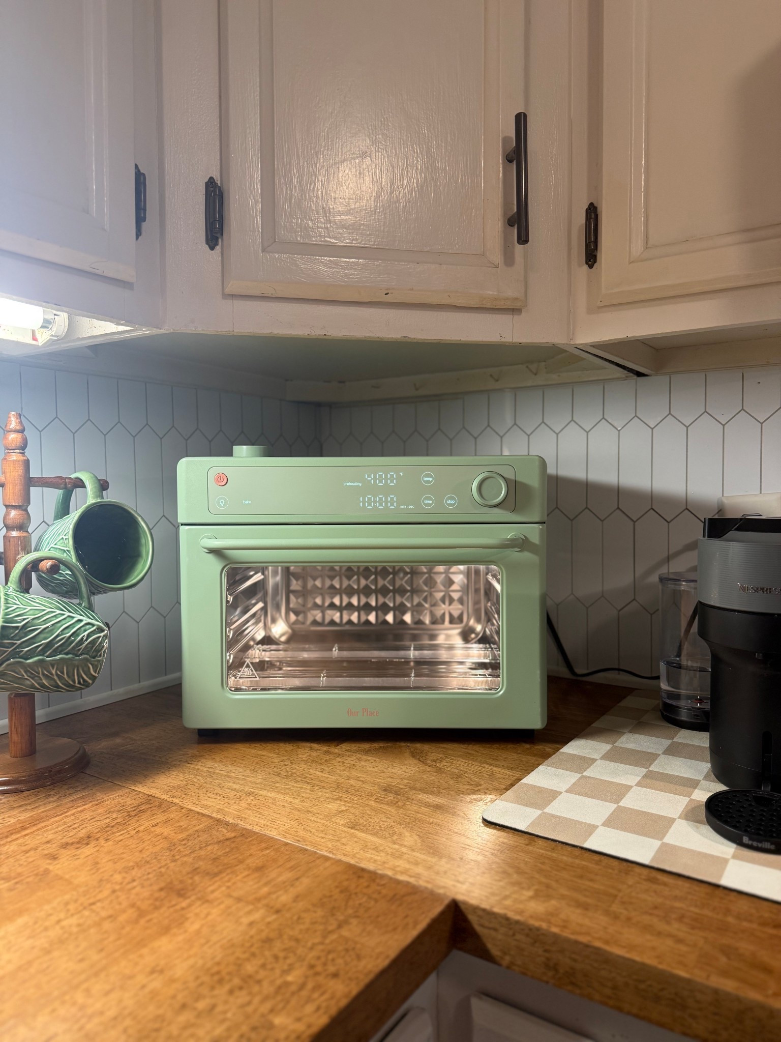 Your kitchen but make it feel like a cozy little corner you never want to leave 🤍

I’ve been slowly layering in pieces that feel collected — soft greens, warm wood tones, and little details that make everyday routines feel special. The gingham moment + vintage-inspired accents just pull everything together in the calmest way.

Everything linked here is what I’m loving for creating that cozy, lived-in kitchen feel ✨

#ltkhome #ltkitchen #cozykitchen #cottagekitchen #vintageinspired #neutralhome #kitchenstyling #amazonhome #cozycorner #collectedhome
