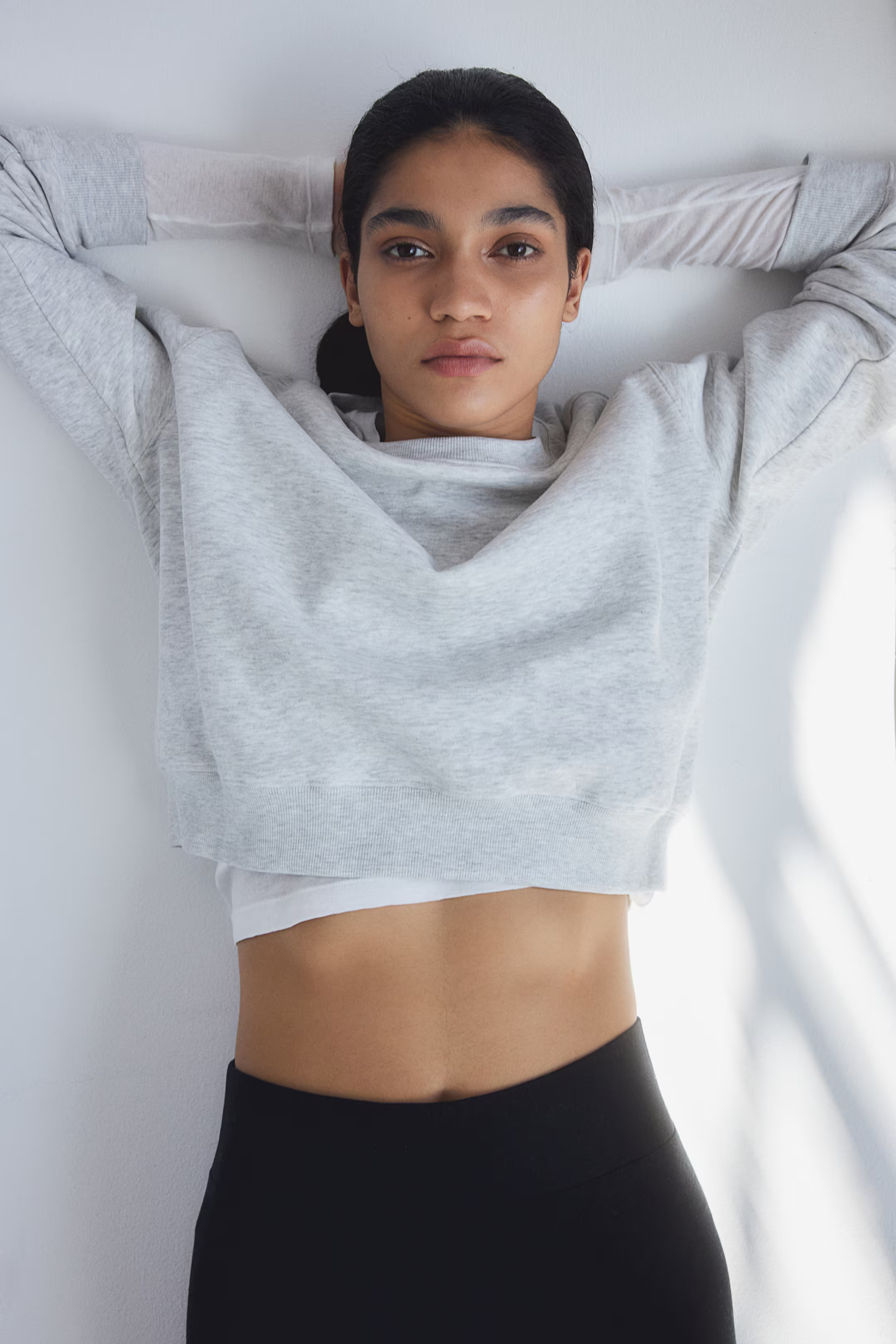 Leggings aus Baumwollmix - Schwarz - Ladies | H&M AT | H&M (DE, AT, CH, NL, FI)