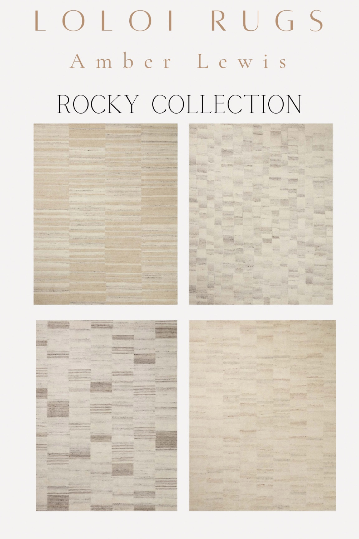 Loloi Rugs x Amber Lewis collaboration!

Rocky collection
Area rug
Neutral home
Living room
Organic modern 
Area rug sale
Wayfair 
Home decor finds
Neutral home
Rug
Home finds


#LTKhome #LTKstyletip #LTKsalealert