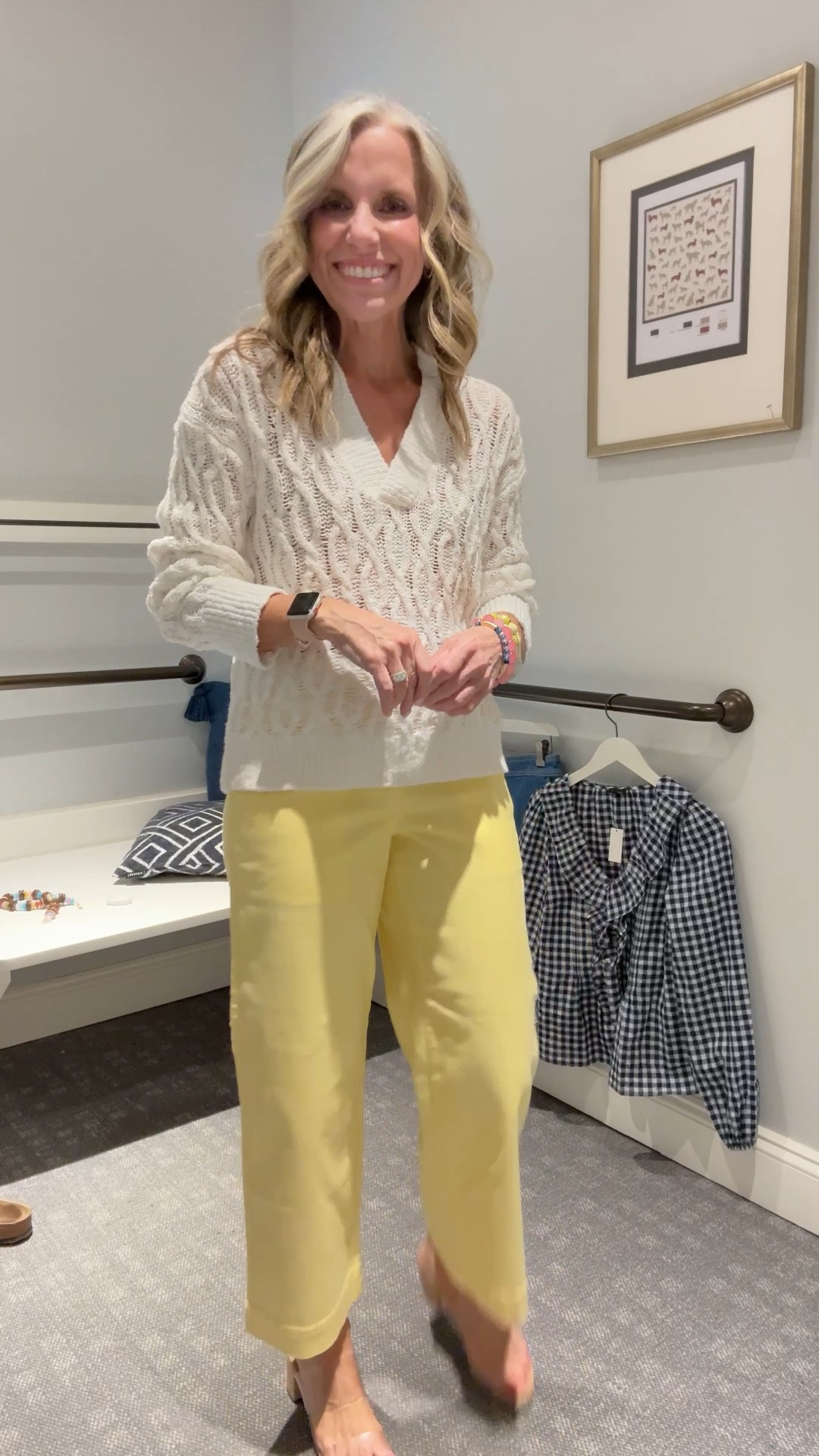 Wearing 2 pants and XS sweater from Talbots. Cute to mix and match for spring and summer. 

#LTKWorkwear #LTKdayinmylife #LTKOver40

#LTKWorkwear #LTKOver40 #LTKdayinmylife