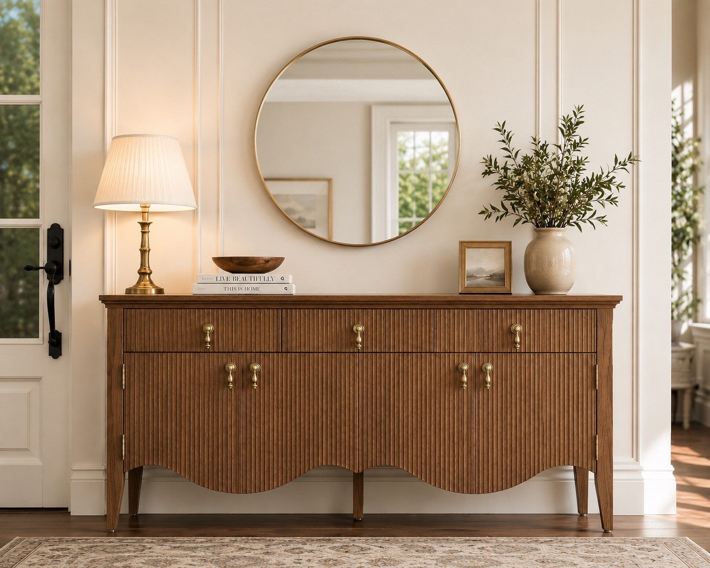 Sideboard , entry console, entryway, mirror, lamp, decor, Coffee table, living room Home details linked ✨ Amazon, Etsy, Wayfair, Target, Restoration Hardware, Pottery Barn, Arhaus, Walmart, Studio McGee, Serena & Lily, Crate & Barrel, West Elm, Threshold, HomeGoods, and more 🤍 Furniture, decor, lighting, rugs, mirrors, styling pieces, and organization favorites

#LTKHome