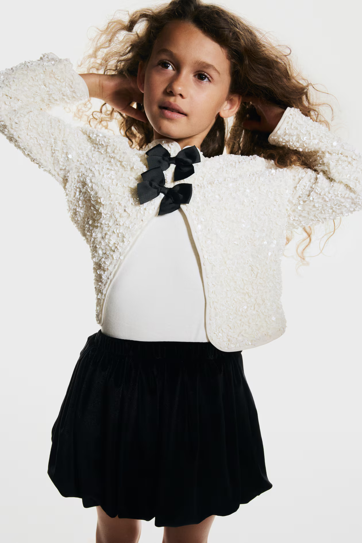 Bow-Detail Balloon Skirt | H&M (US + CA)