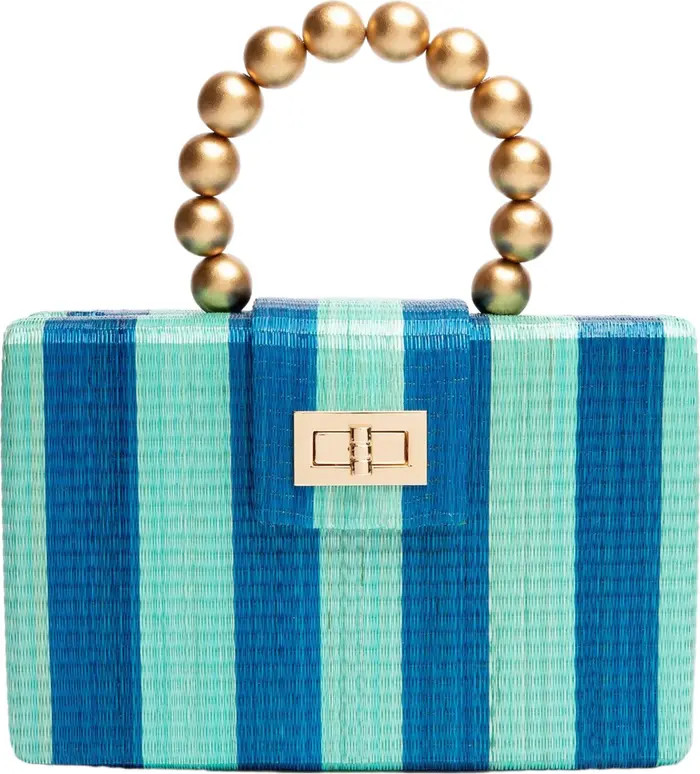 THE LOUISA Woven Straw Clutch Bag | Nordstrom