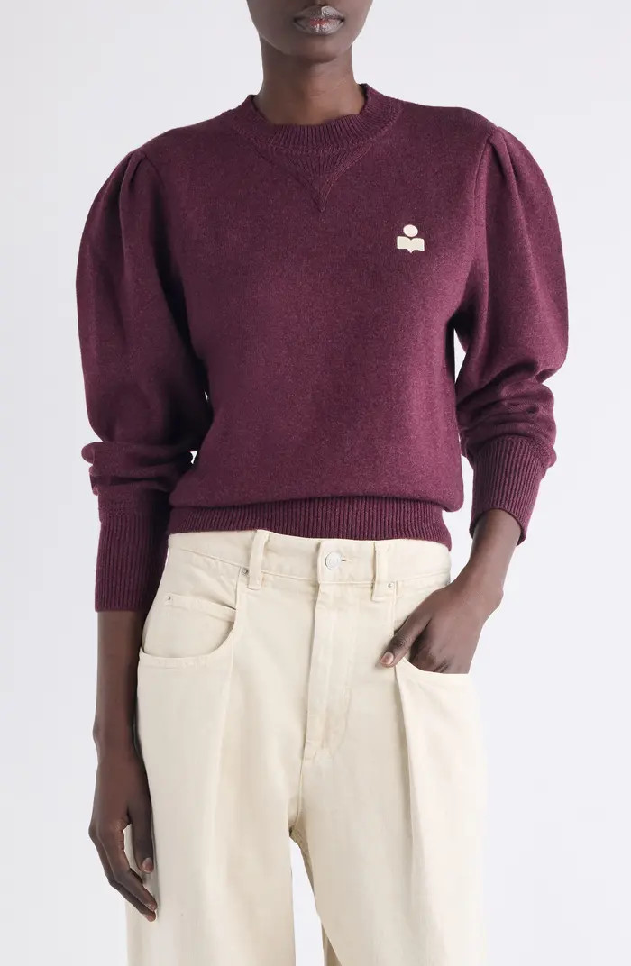 Isabel Marant Étoile Kelaya Balloon Sleeve Sweater | Nordstrom | Nordstrom