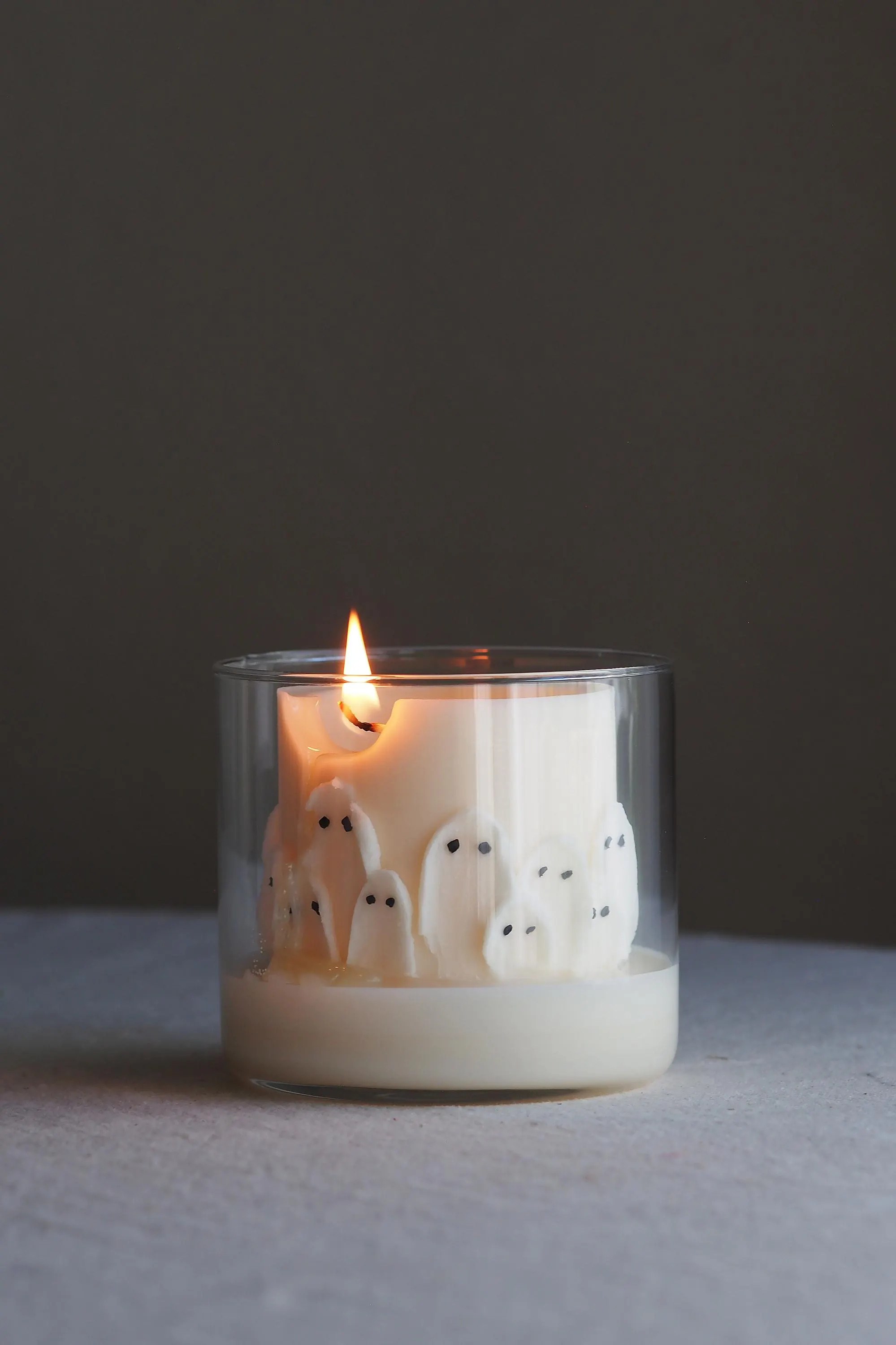 Handcrafted Halloween ghost Boo Crew Candle: Soy & Beeswax | Etsy (Global)