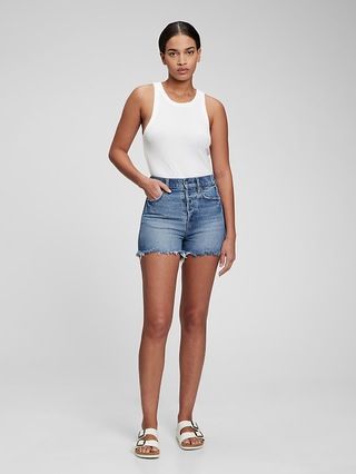 3" Sky High Rise Cheeky Shorts with Washwell | Gap (US)