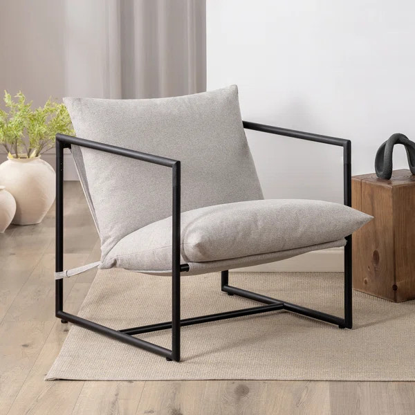 Reagle Metal Framed Sling Accent Chair | Wayfair North America